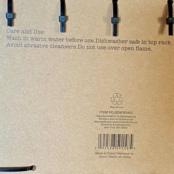 NEW - Rae Dunn - 3 piece SET - Mini Gadgets/Utensils SET - WHIP, STIR, GRAB - Picture 5 of 6